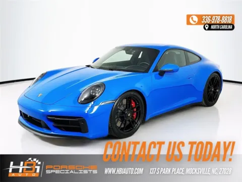 Blue 2022 Porsche 911 Carrera GTS for sale in Mocksville, NC