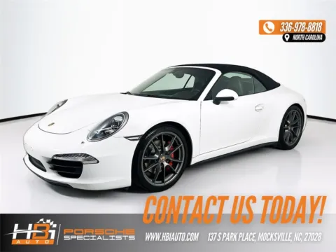 White 2013 Porsche 911 Carrera S for sale in Mocksville, NC
