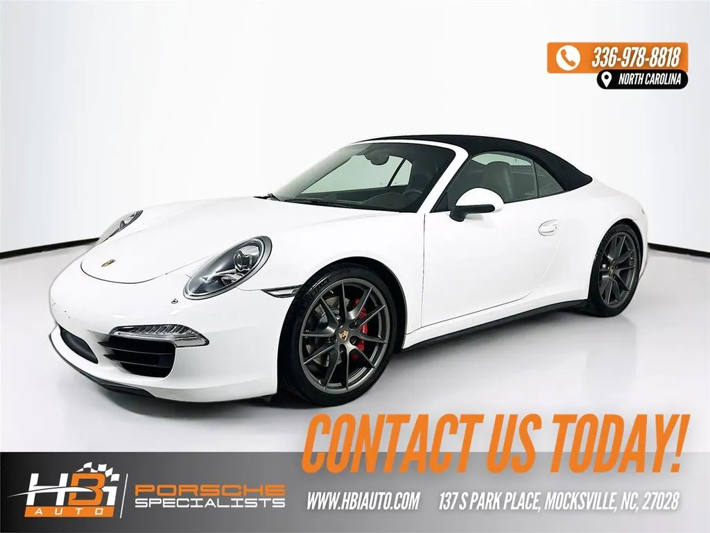 White 2013 Porsche 911 Carrera 4S for sale in Mocksville, NC