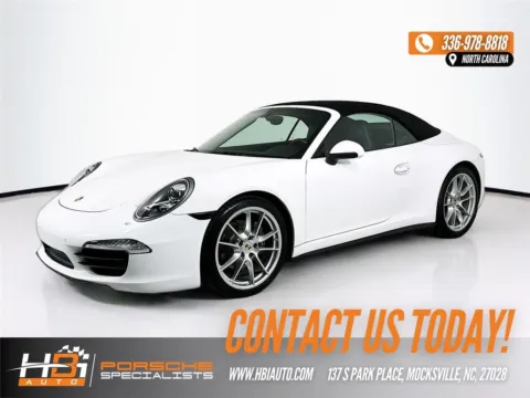 White 2014 Porsche 911 for sale in Mocksville, NC