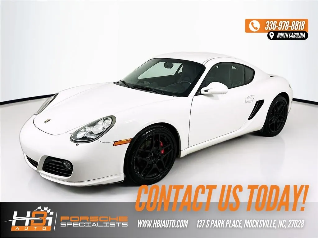 White 2009 Porsche Cayman S for sale in Mocksville, NC