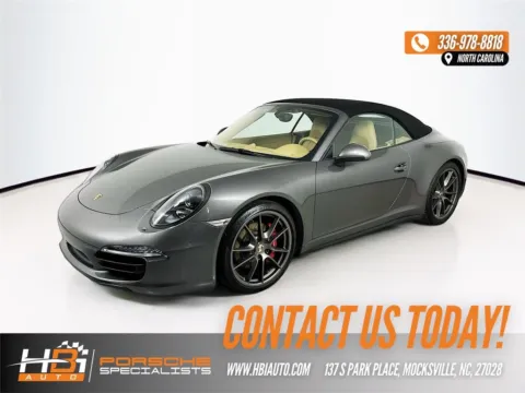 Gray 2013 Porsche 911 Carrera 4S for sale in Mocksville, NC