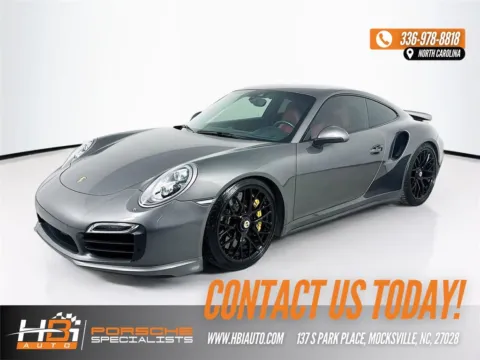 Gray 2014 Porsche 911 Turbo S for sale in Mocksville, NC
