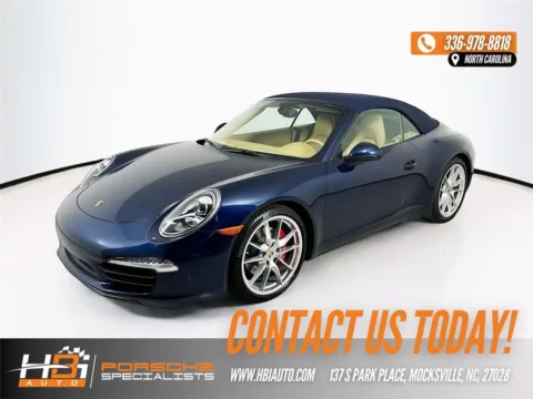Blue 2014 Porsche 911 Carrera S for sale in Mocksville, NC