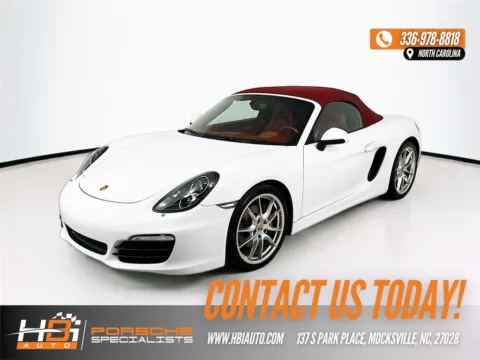 White 2013 Porsche Boxster S for sale in Mocksville, NC