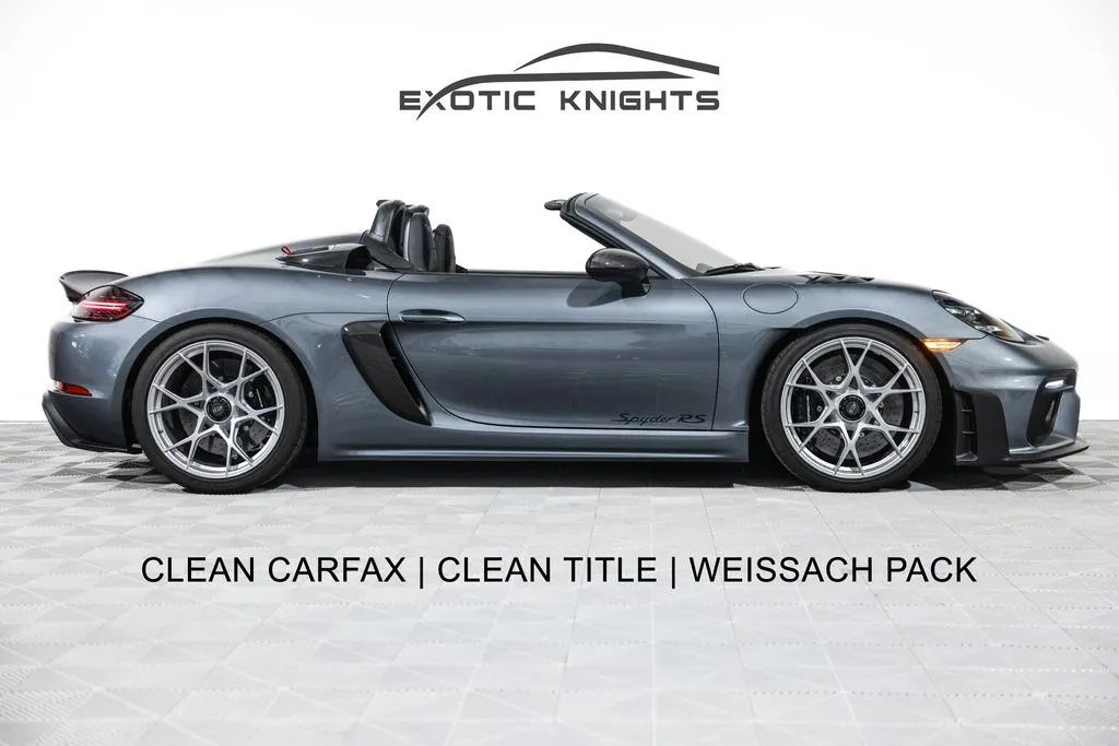 Gray 2024 Porsche 718 Spyder RS for sale in Mocksville, NC