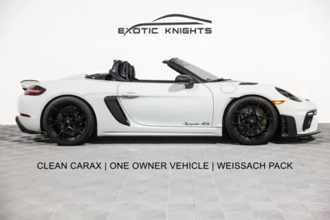 White 2024 Porsche 718 Spyder RS for sale in Mocksville, NC