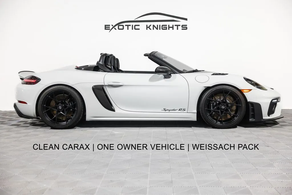 White 2024 Porsche 718 Spyder RS for sale in Mocksville, NC