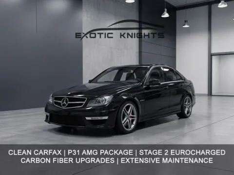 Black 2013 Mercedes-Benz C-Class C 63 AMG for sale in Mocksville, NC