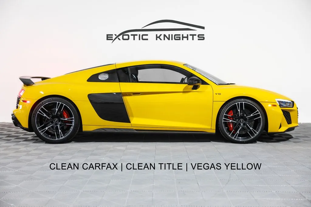 Yellow 2023 Audi R8 V10 performance for sale in Mocksville, NC