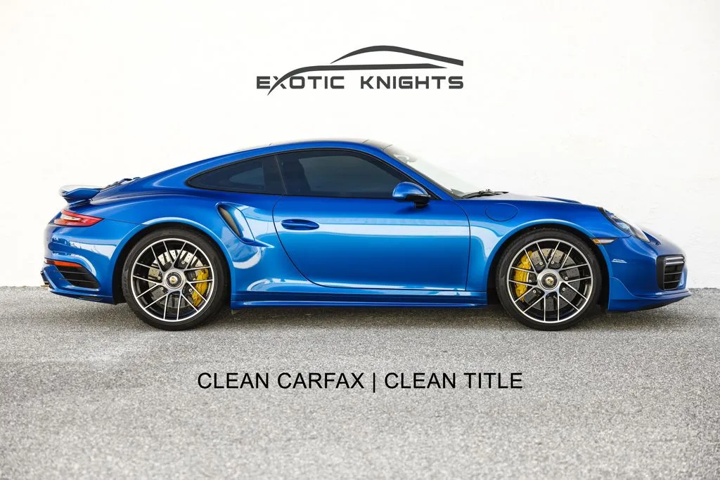 Blue 2017 Porsche 911 Turbo S for sale in Mocksville, NC