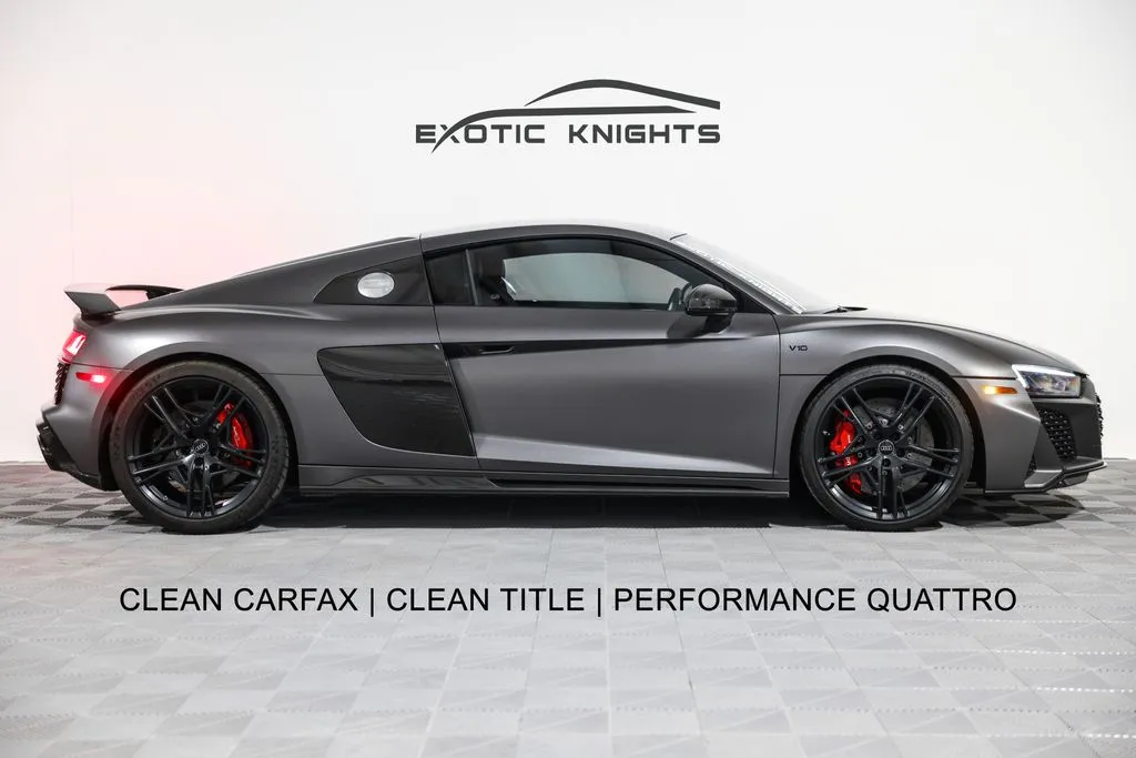 Black 2020 Audi R8 V10 performance for sale in Mocksville, NC