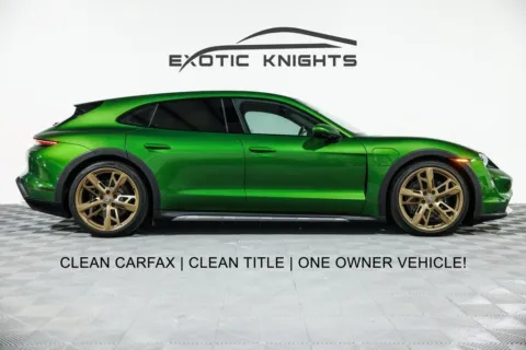 Green 2023 Porsche Taycan Cross Turismo 4S for sale in Mocksville, NC