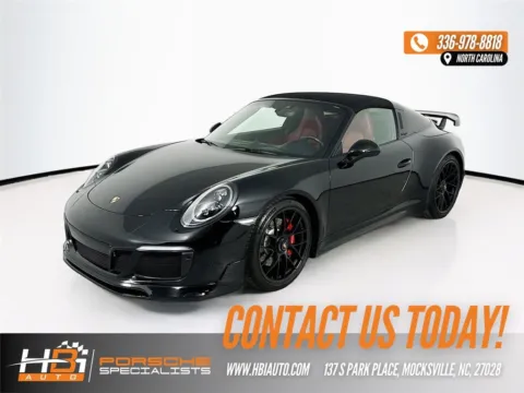 Black 2018 Porsche 911 Targa 4 GTS for sale in Mocksville, NC