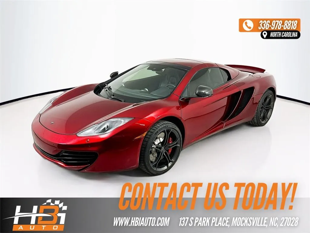 2014 McLaren MP4-12C