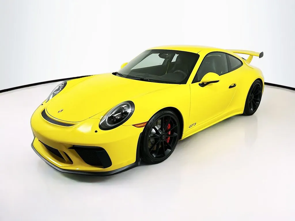 Yellow 2018 Porsche 911 GT3 for sale in Mocksville, NC