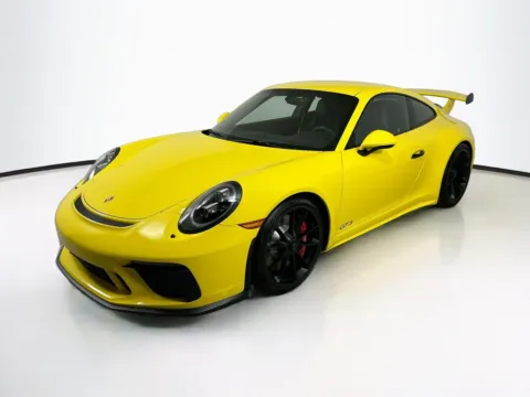 Yellow 2018 Porsche 911 GT3 for sale in Mocksville, NC