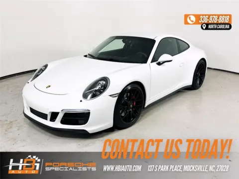 White 2018 Porsche 911 Carrera GTS for sale in Mocksville, NC