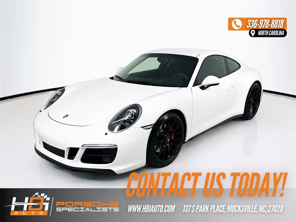 White 2018 Porsche 911 Carrera GTS for sale in Mocksville, NC