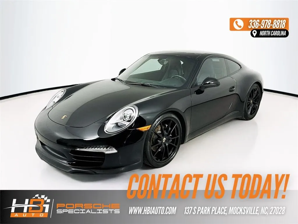 Black 2014 Porsche 911 Carrera for sale in Mocksville, NC