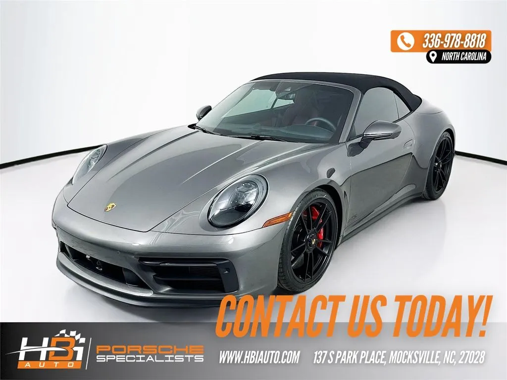 Gray 2023 Porsche 911 Carrera 4 GTS for sale in Mocksville, NC