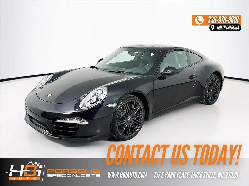 2016 Porsche 911 Black Edition