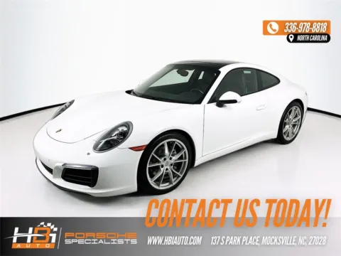 White 2017 Porsche 911 Carrera for sale in Mocksville, NC
