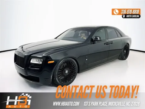 Black 2012 Rolls-Royce Ghost for sale in Mocksville, NC