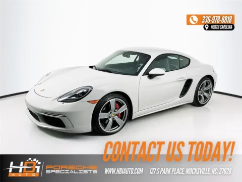 Gray 2018 Porsche 718 Cayman S for sale in Mocksville, NC
