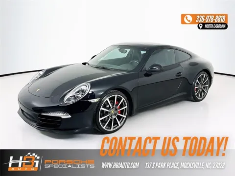 Black 2015 Porsche 911 Carrera for sale in Mocksville, NC