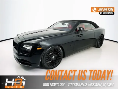 Black 2018 Rolls-Royce Dawn for sale in Mocksville, NC