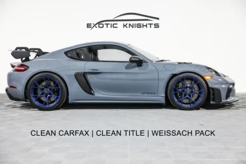 Gray 2025 Porsche 718 Cayman GT4 RS for sale in Mocksville, NC
