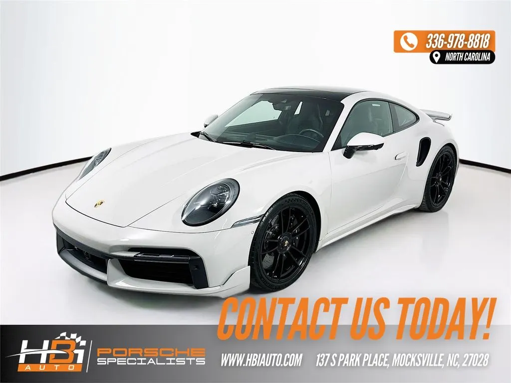 Black 2022 Porsche 911 Turbo S for sale in Mocksville, NC