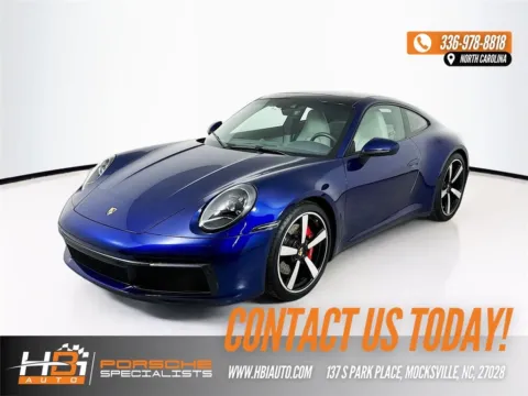Blue 2020 Porsche 911 Carrera 4S for sale in Mocksville, NC