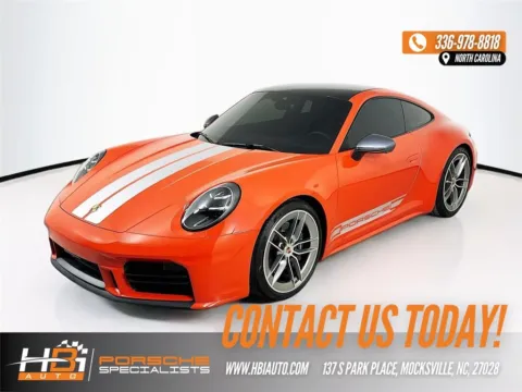 Red 2025 Porsche 911 Carrera T for sale in Mocksville, NC