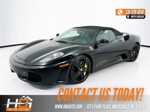 Black 2008 Ferrari F430 Spider for sale in Mocksville, NC
