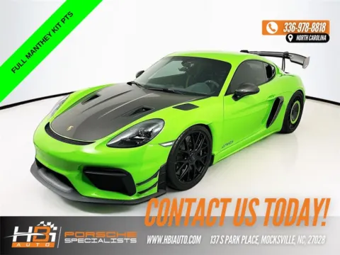 Green 2024 Porsche 718 Cayman GT4 RS for sale in Mocksville, NC
