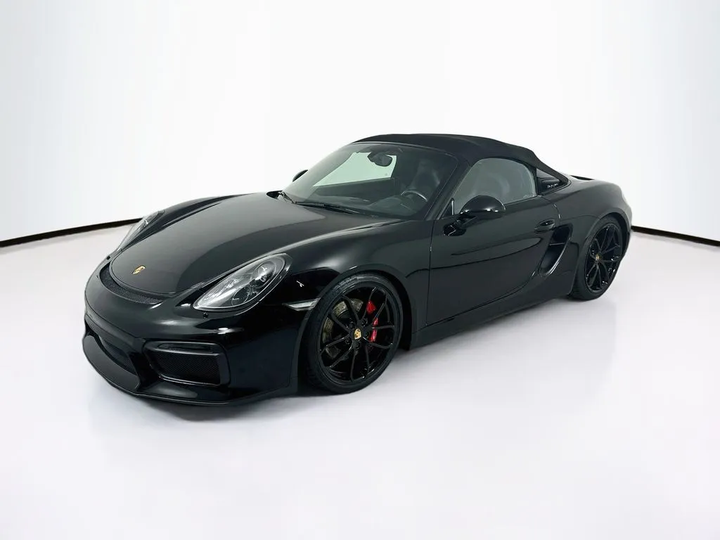 Black 2016 Porsche Boxster Spyder for sale in Mocksville, NC