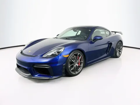 Blue 2021 Porsche 718 Cayman GT4 for sale in Mocksville, NC