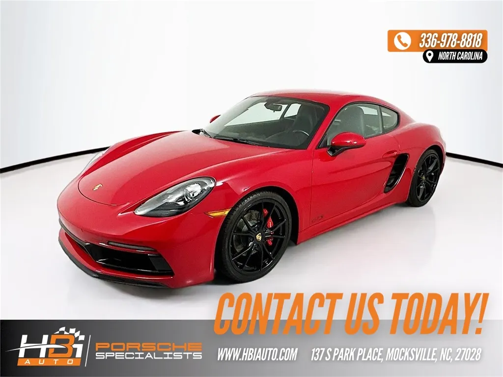 2018 Porsche 718 Cayman GTS