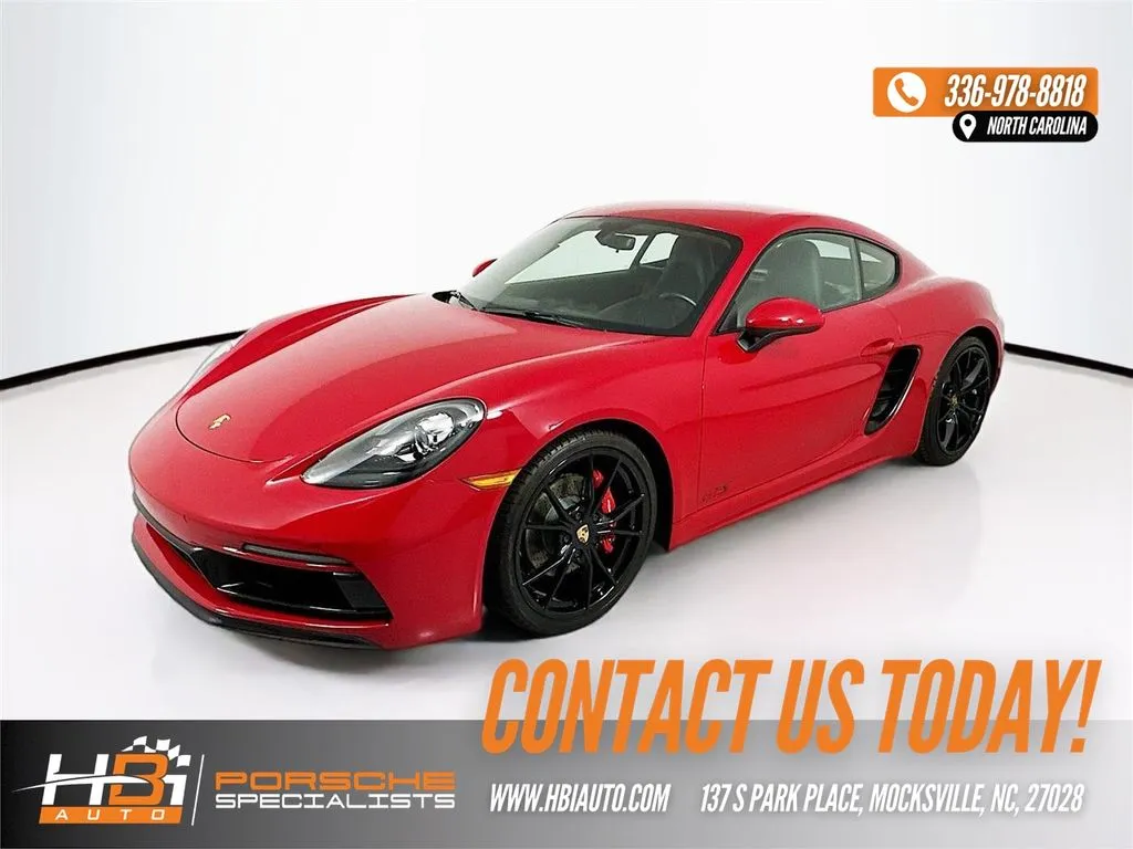 Red 2018 Porsche 718 Cayman GTS for sale in Mocksville, NC