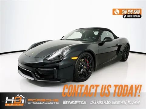 Black 2016 Porsche Boxster GTS for sale in Mocksville, NC