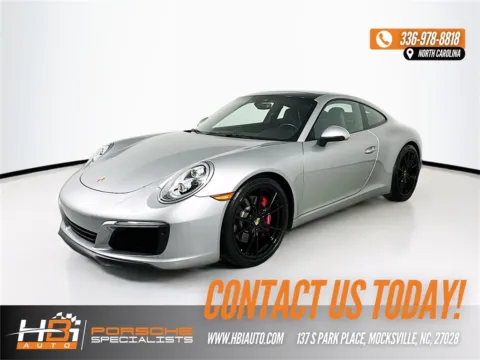 Silver 2018 Porsche 911 Carrera S for sale in Mocksville, NC