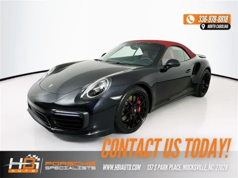 Black 2019 Porsche 911 Turbo for sale in Mocksville, NC