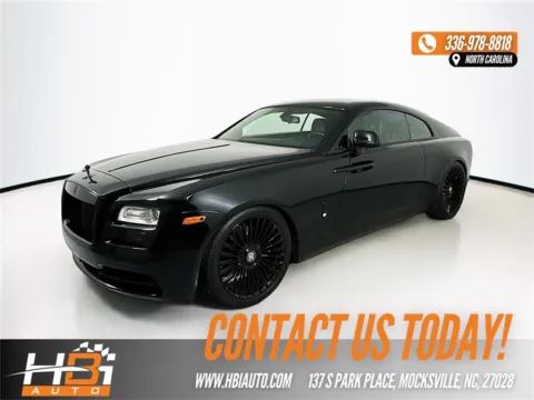 Black 2016 Rolls-Royce Wraith for sale in Mocksville, NC