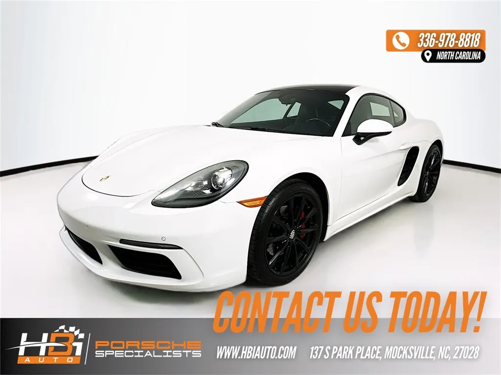2018 Porsche 718 Cayman