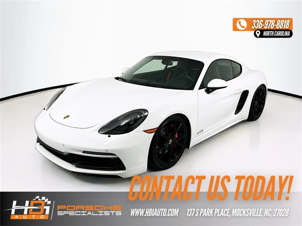 2019 Porsche 718 Cayman GTS