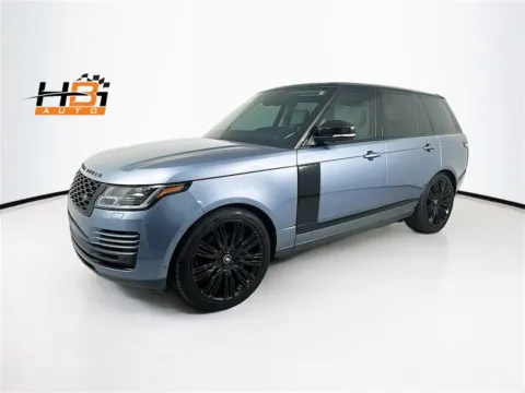 Blue 2018 Land Rover Range Rover 3.0L V6 Supercharged HSE for sale in Mocksville, NC