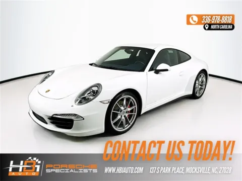 White 2013 Porsche 911 Carrera 4S for sale in Mocksville, NC