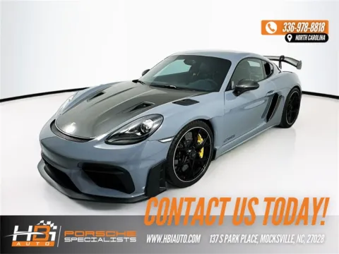Gray 2023 Porsche 718 Cayman GT4 RS for sale in Mocksville, NC